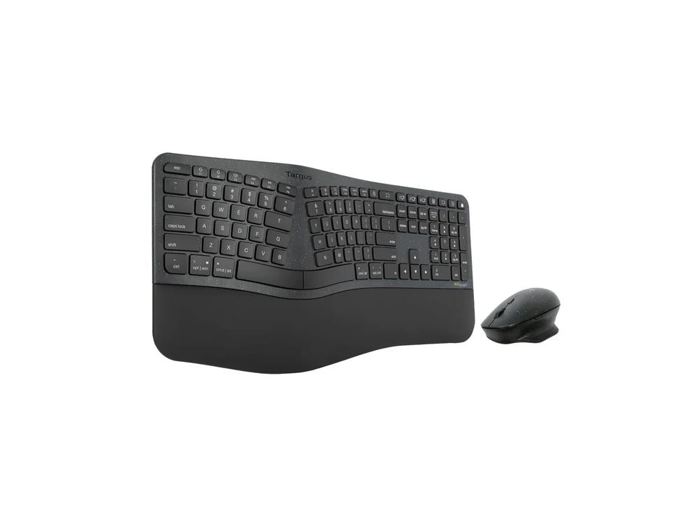 Targus EcoSmart Ergonomic Keyboard & ErgoFlip Mouse Set — AKM624USZ