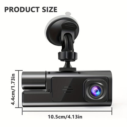 Driving Recorder HD 1080P Three-lens Parking Monitoring With Reversing Image
