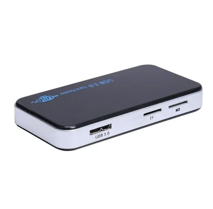USB 3.0 Memory Card Reader Adapter 5GBPS Fit For CF  TF  SD Micro SD XD M2 MS Card