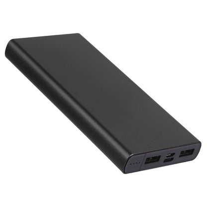 1Pc 20000mAh Power Bank Portable External Battery Pack Phone Charger With Dual USB Output Type C Micro USB Input